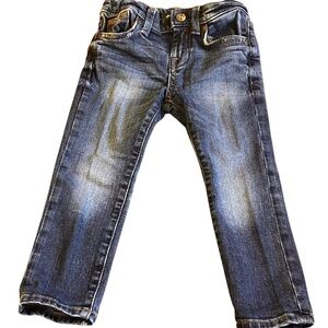 7 For All Mankind Slimmy Blue Jeans, Size 3T